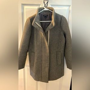 Women’s gray Jcrew mercantile pea coat, size 2.